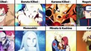 Who Killed Whom in Naruto/Boruto