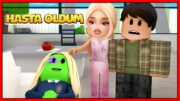 YALANDAN HASTA OLUP OKULU EKTİM 😂 ROBLOX BROOKHAVEN 🏡 RP ( HİKAYE ) KÜBRA NİSA