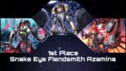 Yu-Gi-Oh! 1st Place Regional Snake Eye Fiendsmith Azamina Deck Profile | Kevin Bruder