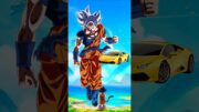 dragon Ball z character Goku 5 mode part 2 #dragonball #anime #goku #short