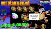 ANIME DEFENDER | UNIT CỔ ĐẠI DIVINE TYRANT BỊ TỤT CHỈ CÒN 100K GEM | CÁCH CÀY GEM NHANH | ROBLOX