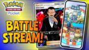 Battle Stream! Pokémon TCG Pocket!