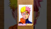 COLOR SWAP Yuji | Naruto #naruto #yuji #yujiitadori #narutouzumaki  #jujutsukaisen #colorswap