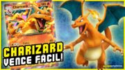 DECK CHARIZARD: VENCE COM 1 ATAQUE! || Pokémon Pocket #010