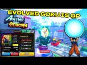 GETTING AND SHOWCASING THE NEW SS3 GOKU EVOLVED IN ANIME REBORN(Roblox)