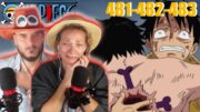 HEARTBROKEN FOR ACE! | One Piece Ep 481/482/483 Reaction & Discussion 👒