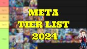 META TIER LIST 2024