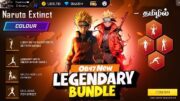 🔥 NARUTO ALL ITMES 🔥 OB47 EVO LEGENDARY BUNDLE 🥵 AURORA ITEMS | NARUTO × FF | OB47 UPDATES FREE FIRE