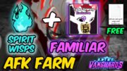 *NEW* SPIRIT WISPS + FAMILIARS AFK FARM FOR UPDATE 1.5 | Anime Vanguards