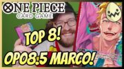 One Piece Card Game: Treasure Cup Top 8 Marco! OP08.5 Deck List!