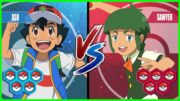 Pokémon Battle Pedia: ASH Vs SAWYER (ULTIMATE Team)