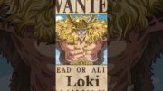 Revelada a Recompensa de Loki e a sua Treta com Shanks em One Piece 😱🔥