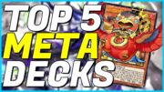 TOP 5 BEST META Yugioh Decks | POST BANLIST | SEPTEMBER 2024 | Yu-Gi-Oh!