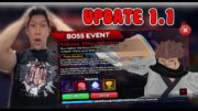 UPDATE 1.1 – SỰ KIỆN BOSS EVENT SIÊU KHÓ – Anime Vanguards | ROBLOX