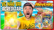 Você NÃO VAI ACREDITAR nessa BOOSTER BOX de FAGULHAS IMPETUOSAS de Carta Pokémon TCG