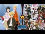 【Boruto & Naruto & Hinata VS Three-member team Marathon battle】 NARUTO X BORUTO Ultimate Ninja STORM