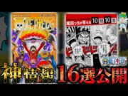 【ONE PIECE "神情報"16選】単行本110巻＆10問10答で判明した衝撃の事実…ガーリング聖の強さ･ロッキーポート事件･黄猿の裏切り･藤虎と緑牛の過去！※考察&ネタバレ注意