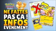 Ne FAITES pas CETTE ERREUR ! NOUVELLES INFOS, ÉVÈNEMENT sur POKEMON TCG POCKET !