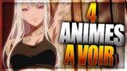 4 ANIMES A VOIR ABSOLUMENT POUR L'HIVER 2025 ! (100% HYPE)