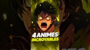 4 ANIMES avec une animation de MALADE !