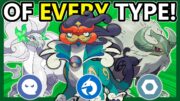 A LEGENDARY BEAST Pokemon of EVERY TYPE!