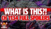 AMAZING CHAPTER | THEORIES THEORIES THEORIES!! (One Piece 1134)