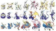 All Legendary & Mythical Pokémon Mega Evolutions & More Stages from Gen 1 to Gen 9 | Max S