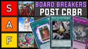 BOARD BREAKERS ARE BETTER THAN EVER | Yu-Gi-Oh! Best Board Breakers Tier List Post CRBR