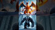 Charizard vs Venom Animals #charizard #venom3 #animals #pokemon