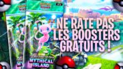 Comment avoir des BOOSTERS MEW gratuits ? BIEN préparer la nouvelle EXTENSION Pokemon TCG Pocket !