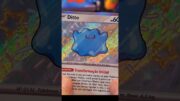 Ditto RARO shiny carta pokemon #pokemon #cartapokemon #unboxing #pokemoncards