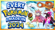 Every Pokémon I Made in 2024