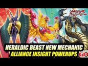 Heraldic Beast Brings A New Mechanic! Yu-Gi-Oh! Alliance Insight Powerups