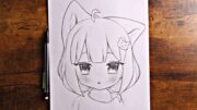 How to Draw Anime girl | Drawing step by step