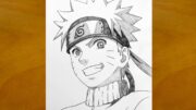 How to Draw Naruto Uzumaki Step by Step || Easy Anime Sketch Tutorial || Pencil Art Showcase