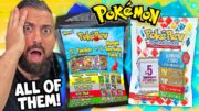 I Opened Every PokeRev Pack Ever Made