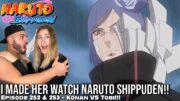 KONAN FIGHTS TOBI TO THE DEATH!!! Girlfriend's Reaction Naruto Shippuden Episode 252 & 253