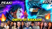 Kakashi Vs Obito🔥Best Fight In Naruto! "This Blows Their Mind" Shippuden Ep 375 MEGA Reaction Mashup