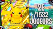 Le nouveau deck PIKACHU à fait 2e sur 1532 joueurs – Pokemon TCG Pocket