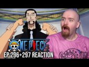 Lucci CAUGHT A Gattling?!? | One Piece Ep 296+297 Reaction & Review | Enies Lobby Arc