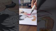 Luffy anime drawing with AR Drawing App #ARDrawing #ARDrawingApp