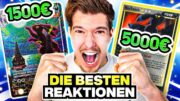 Meine Top 10 Pokémon Karten Reaktionen 2024!🔥😱