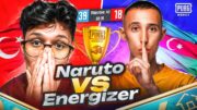 NARUTO VS ENERGIZER / PUBG MOBILE