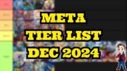 *NEW* META TIER LIST | DEC 2024