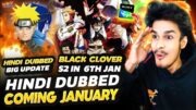 😍Naruto Shippuden Hindi Dub New Episodes Big Update! Black Clover Season 2 Hindi Dub Release Date