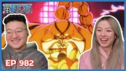 ONIGASHIMA PRESENTS! 😎🎉 | One Piece Episode 982 Couples Reaction & Discussion