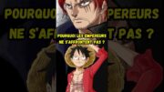 Pourquoi les empereurs ne cherchaient pas les poneglyphes dans one piece ? #onepiece #anime #manga