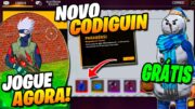 SAIU! NOVO CODIGUIN, BÔNUS DE DIMAS, JOGUE COM NARUTO, 2 SKIN GRÁTIS – NOVIDADES FREE FIRE