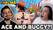 SKYPEIA! *ONE PIECE* Episodes 144-145 REACTION!