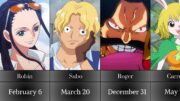 Which One Piece Character Has Same Birth Date As Your?